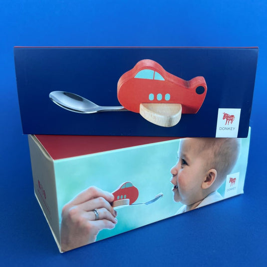 Aeroplane Baby Spoon - Quirk Space