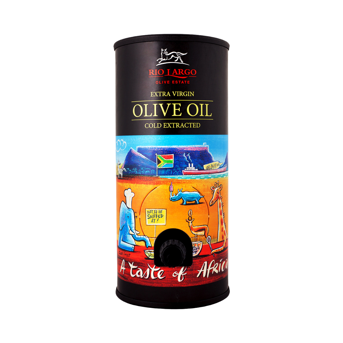 Rio Largo Easy-twist Tap Extra Virgin Olive Oil 1l - Quirk Space