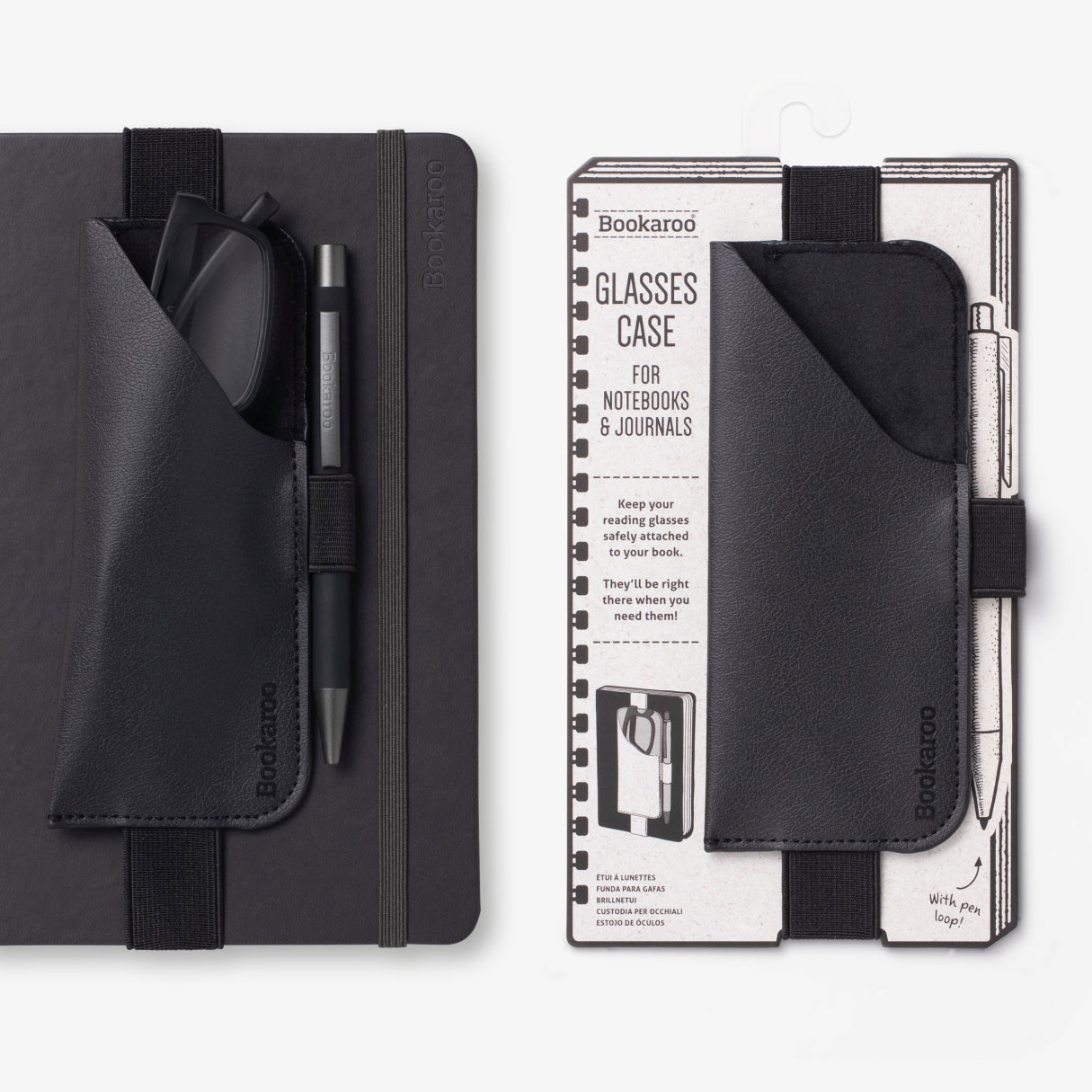 Bookaroo Glasses Case for Notebook - Quirk Space
