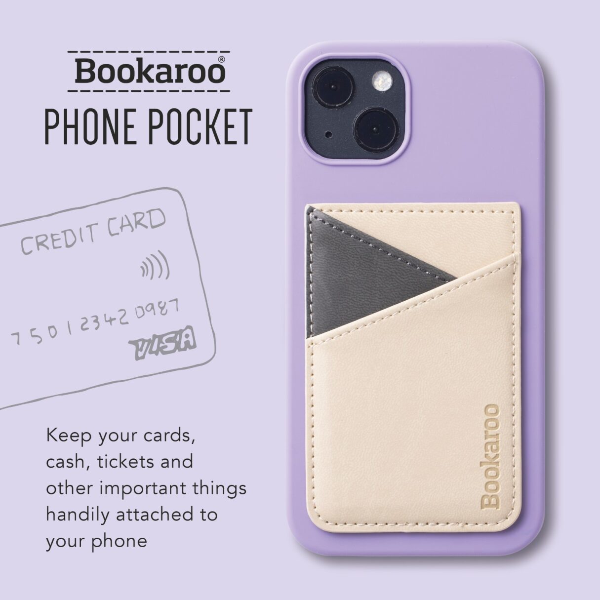 Bookaroo Phone Pocket - Quirk Space