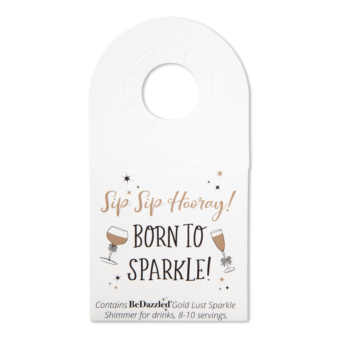Bedazzled Drink Shimmer Bottle Tags - Celebration! - Quirk Space