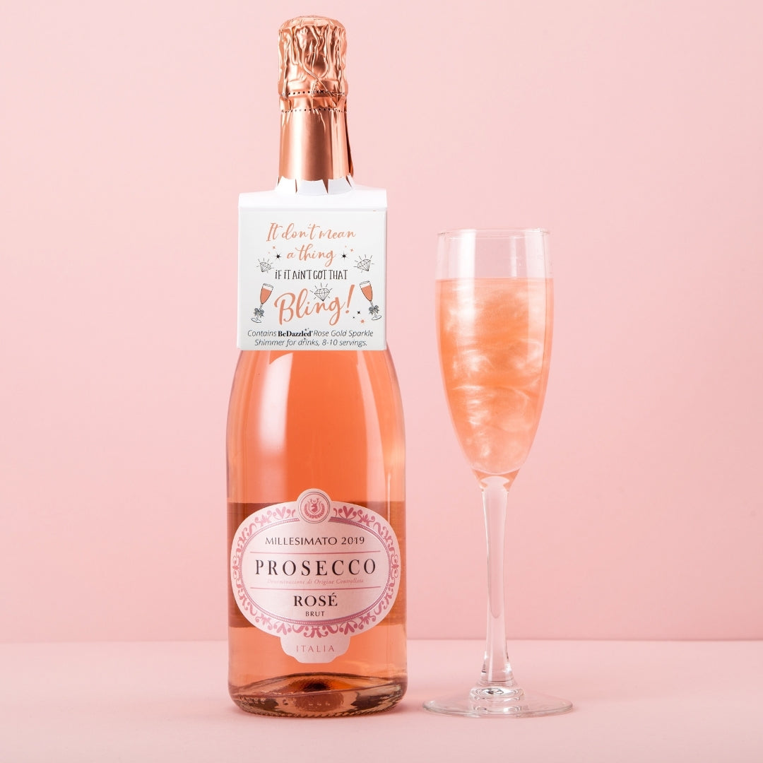 Bedazzled Drink Shimmer Bottle Tags - Celebration! - Quirk Space