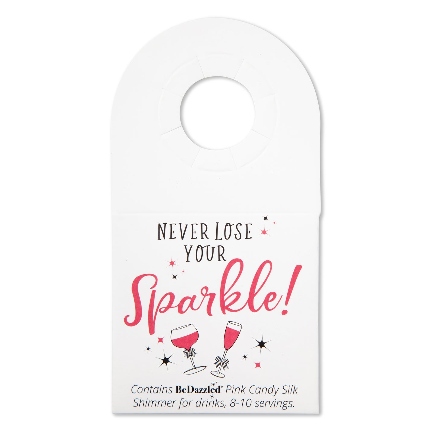 Bedazzled Drink Shimmer Bottle Tags - Celebration! - Quirk Space