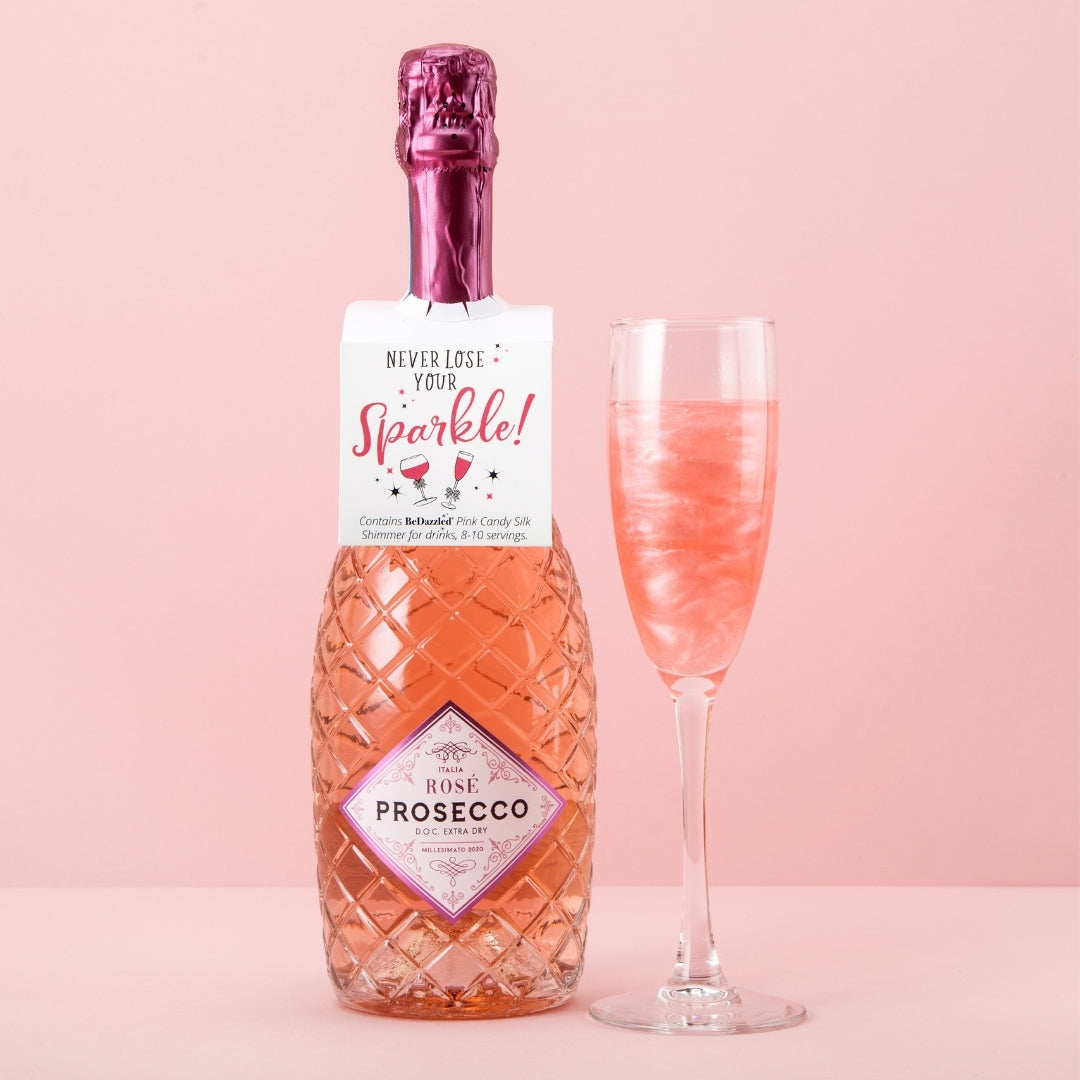 Bedazzled Drink Shimmer Bottle Tags - Celebration! - Quirk Space