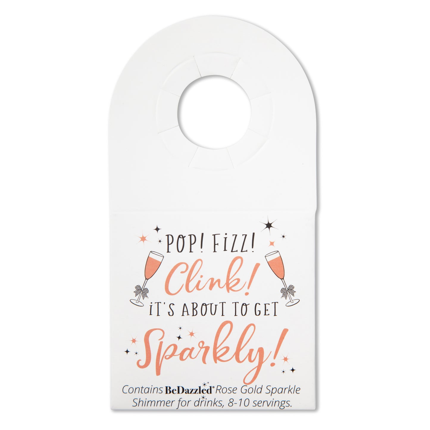 Bedazzled Drink Shimmer Bottle Tags - Celebration! - Quirk Space