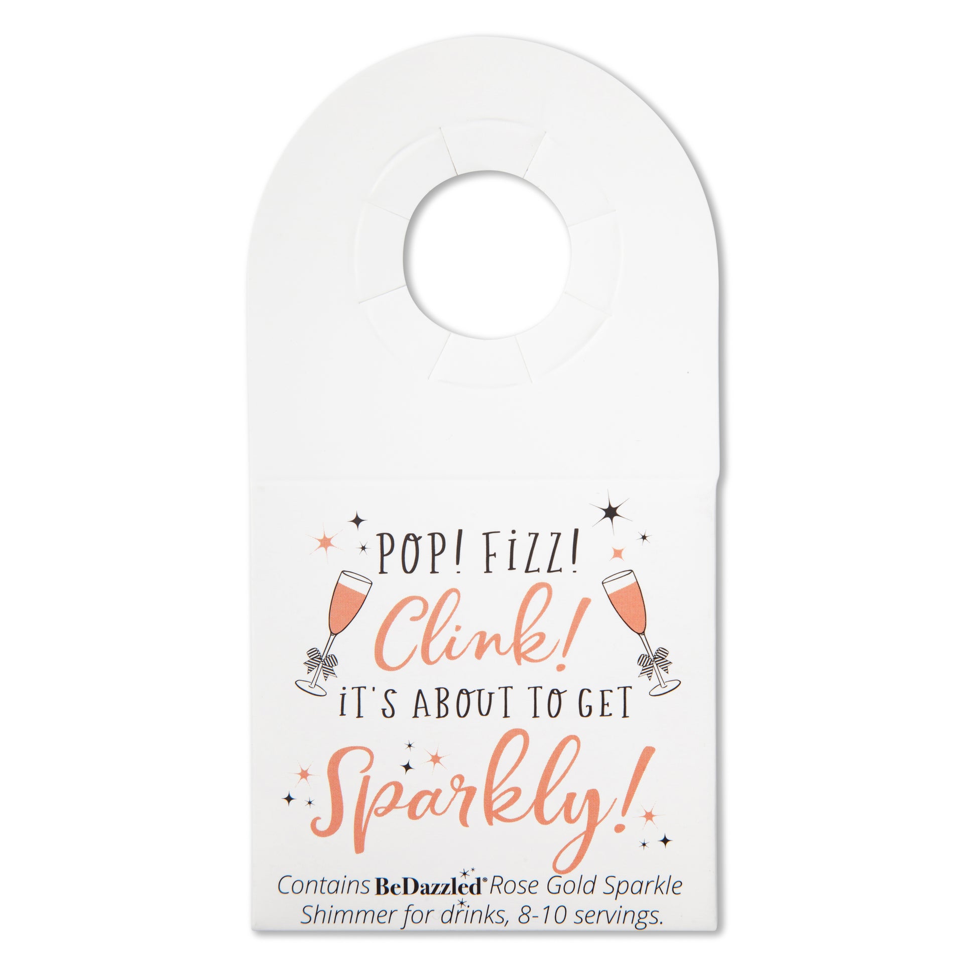 Bedazzled Drink Shimmer Bottle Tags - Celebration! - Quirk Space