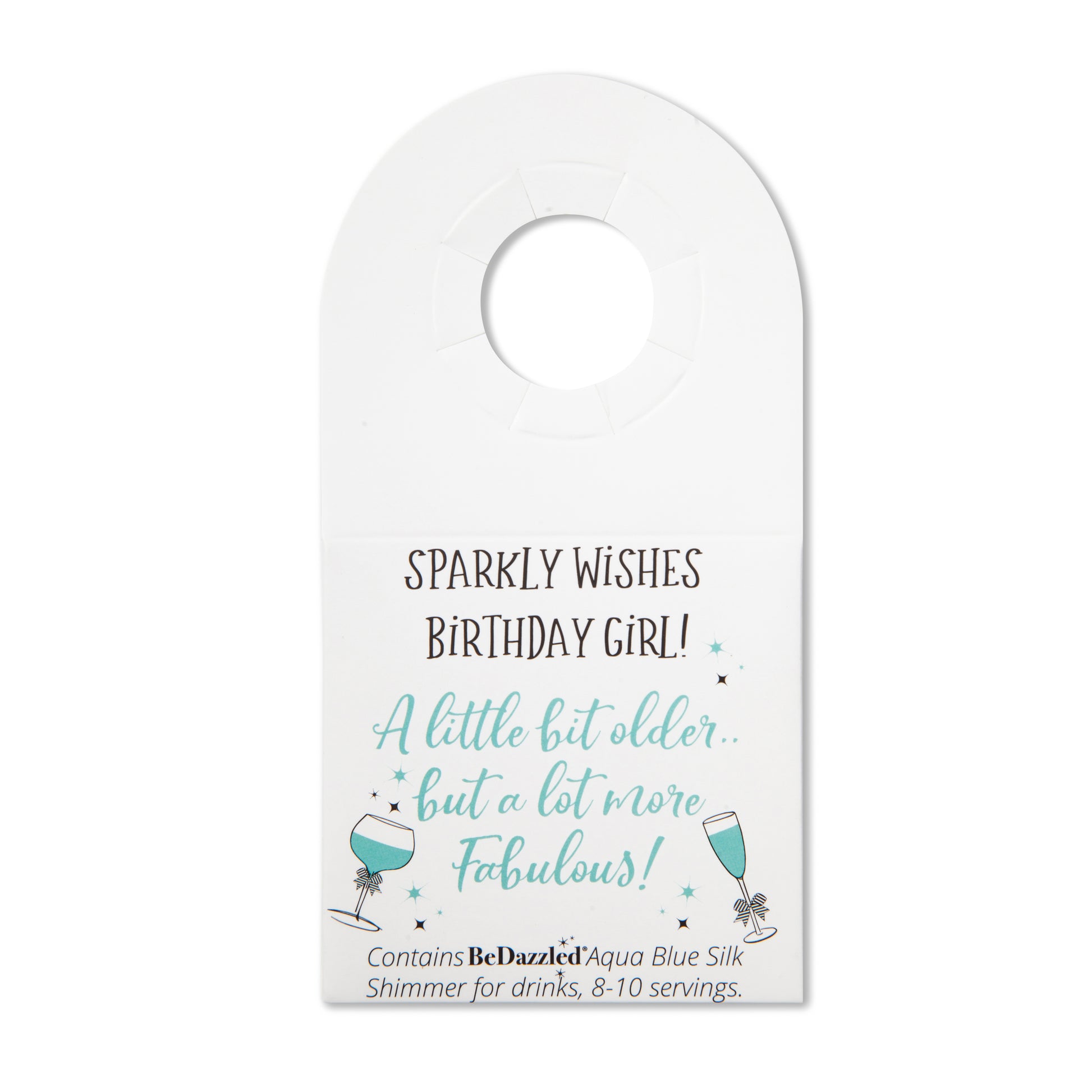 Bedazzled Drink Shimmer Bottle Tags - Celebration! - Quirk Space