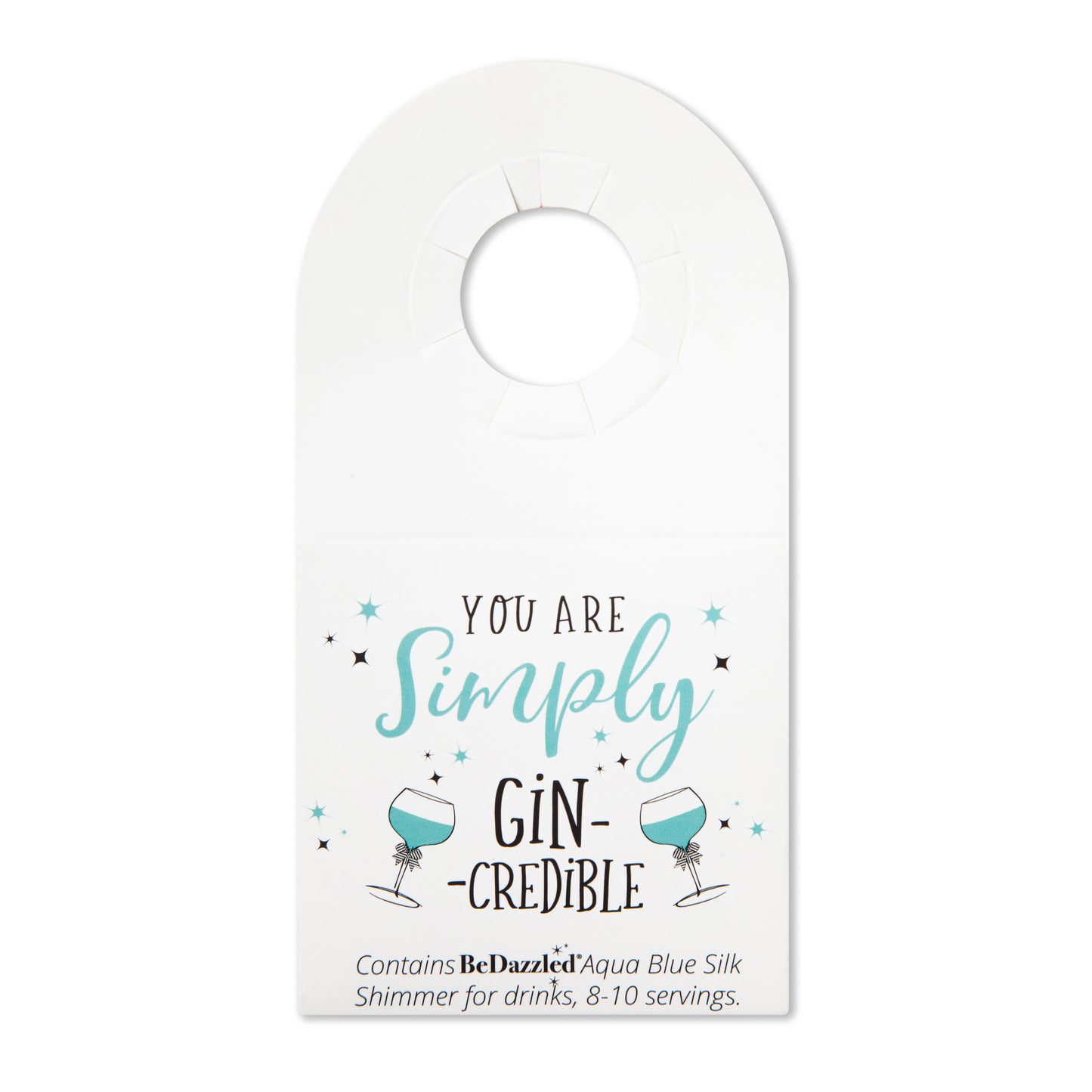 Bedazzled Drink Shimmer Bottle Tags - Celebration! - Quirk Space