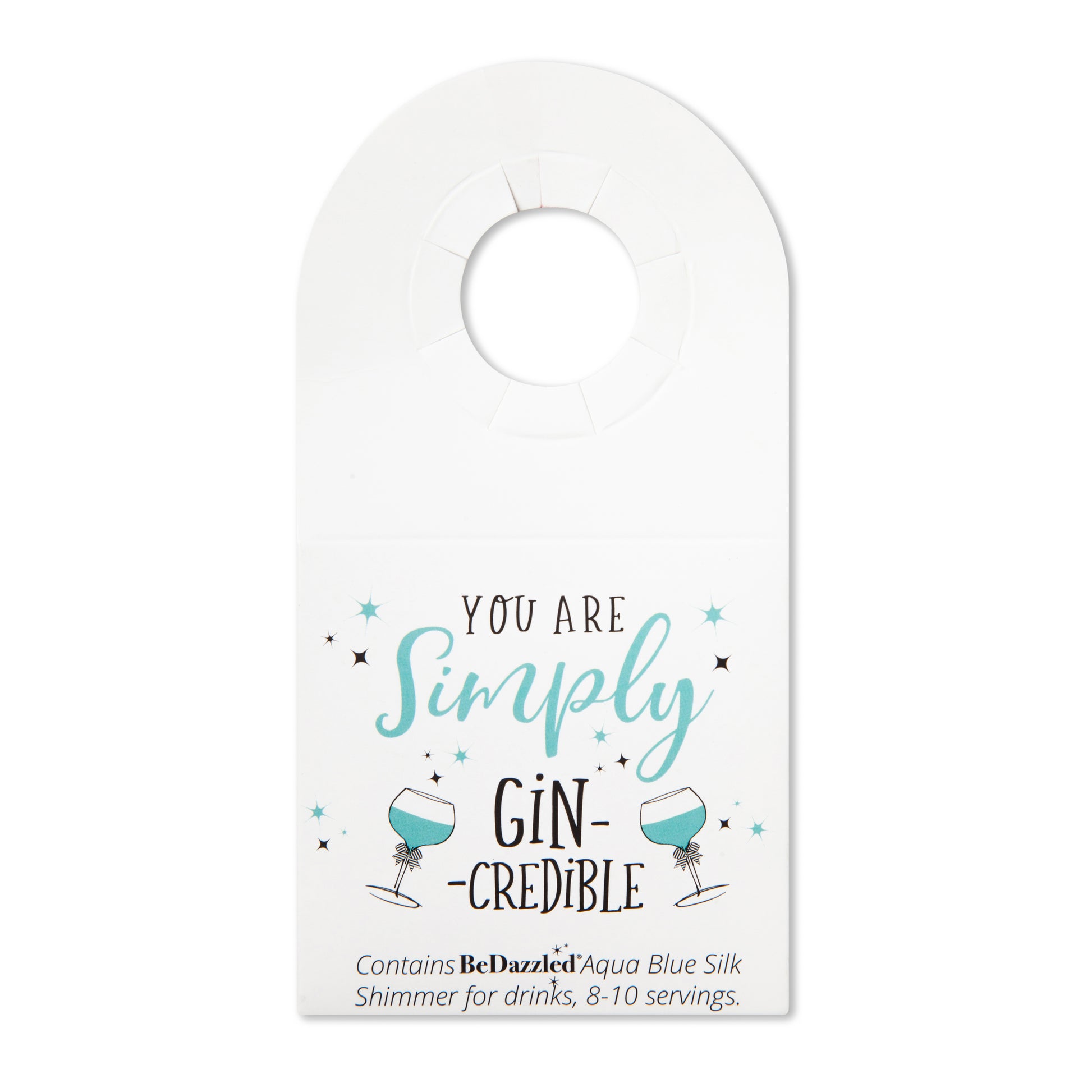 Bedazzled Drink Shimmer Bottle Tags - Celebration! - Quirk Space