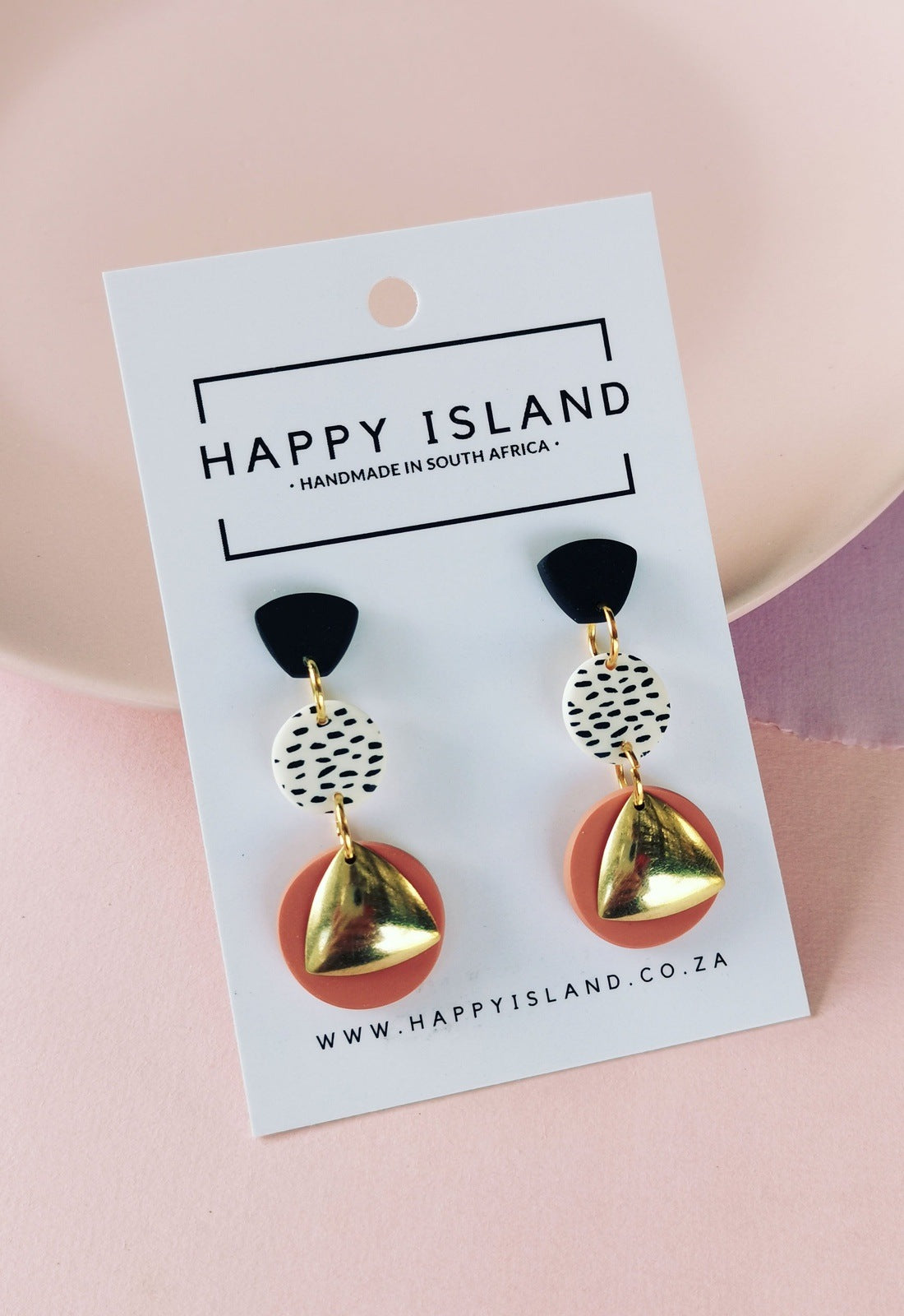 Celine Tiered Dangle Earrings