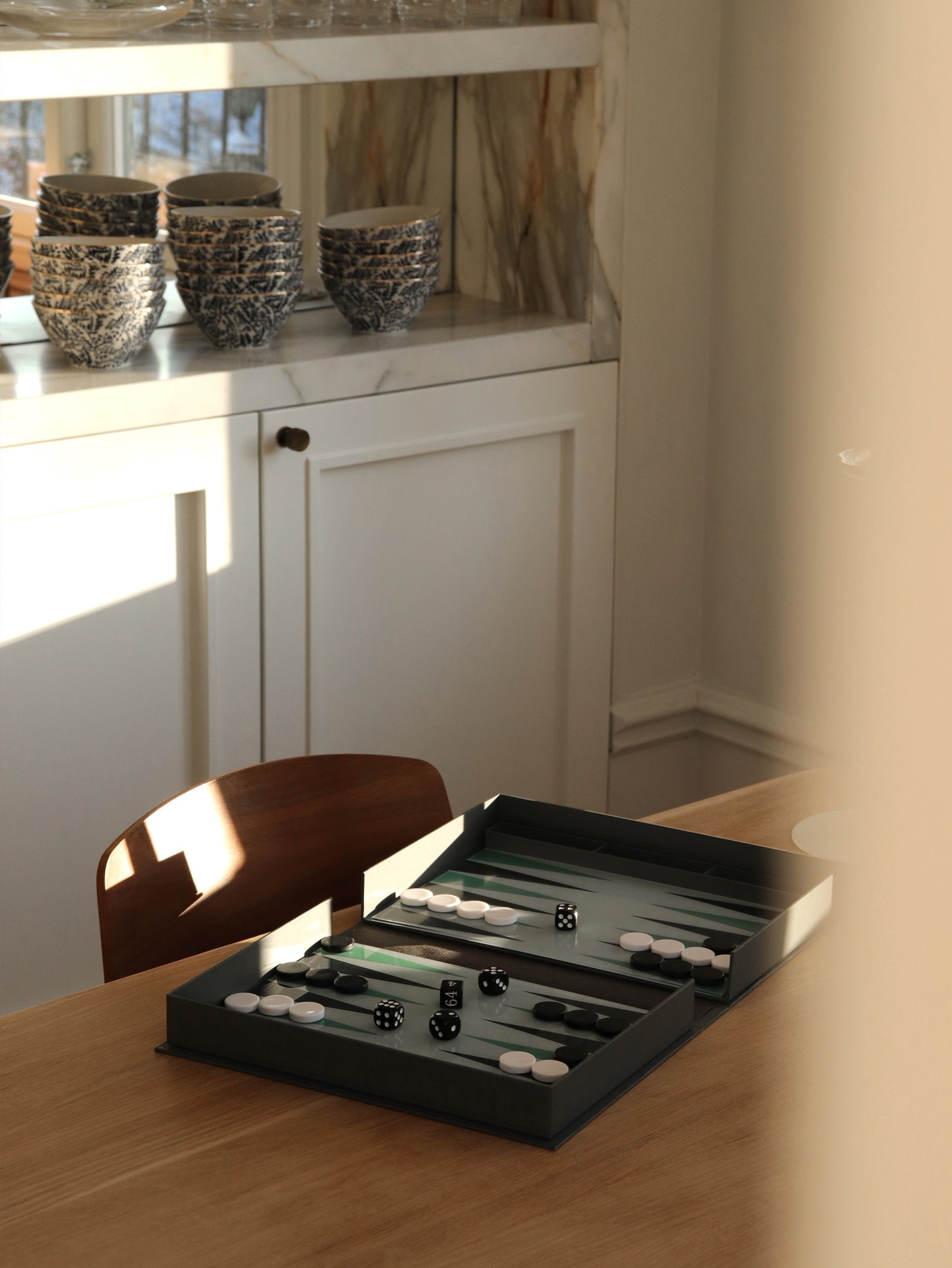 Printworks Classic Backgammon - Contemporary Backgammon Boards - Quirk Space