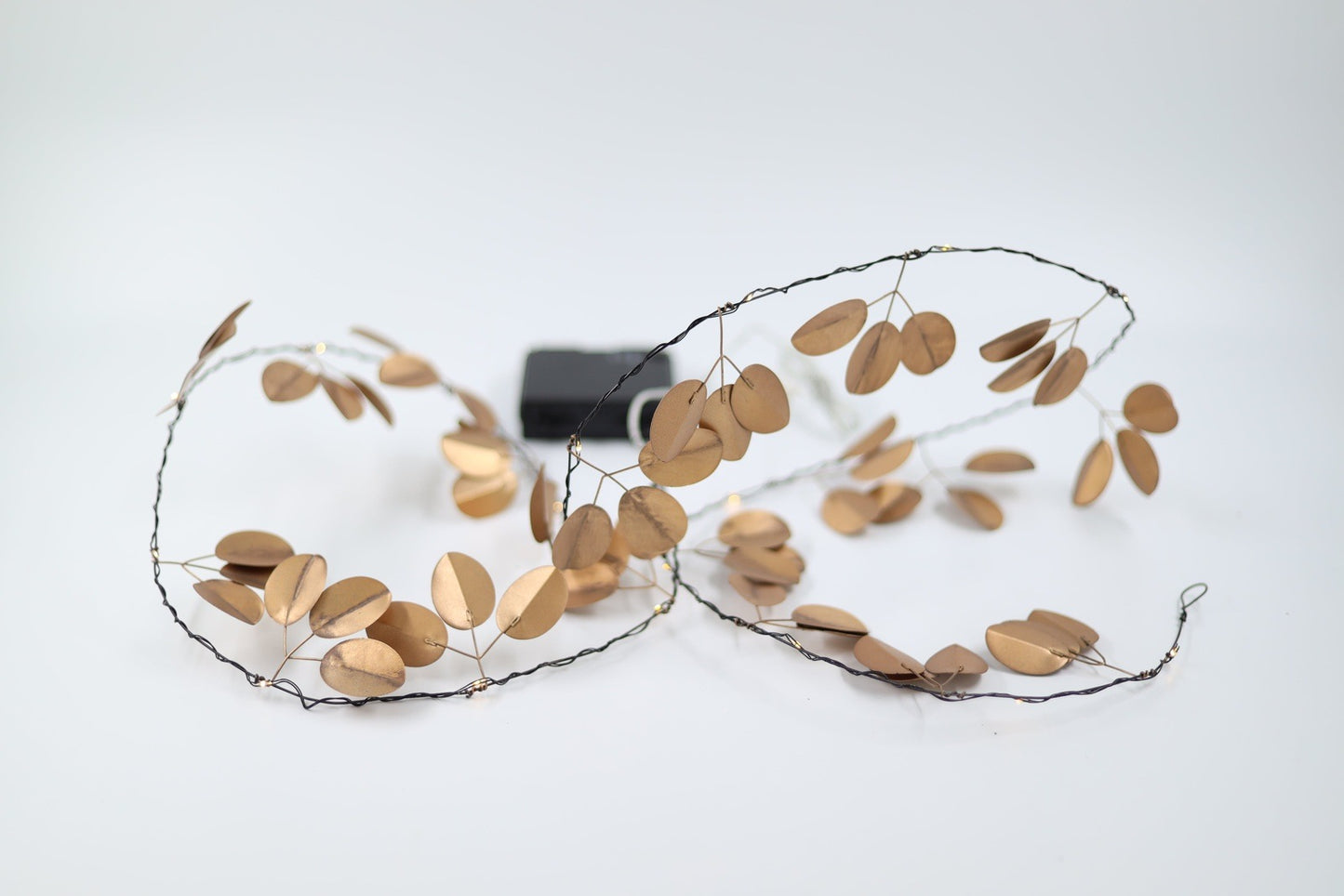 Gold Eucalyptus 20 Fairy Light Chain