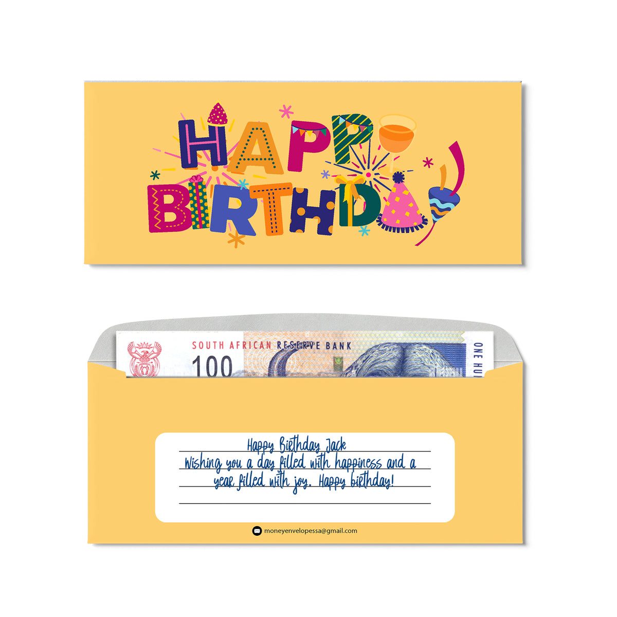Money Envelopes - Happy Birthday (3 variants) - Quirk Space