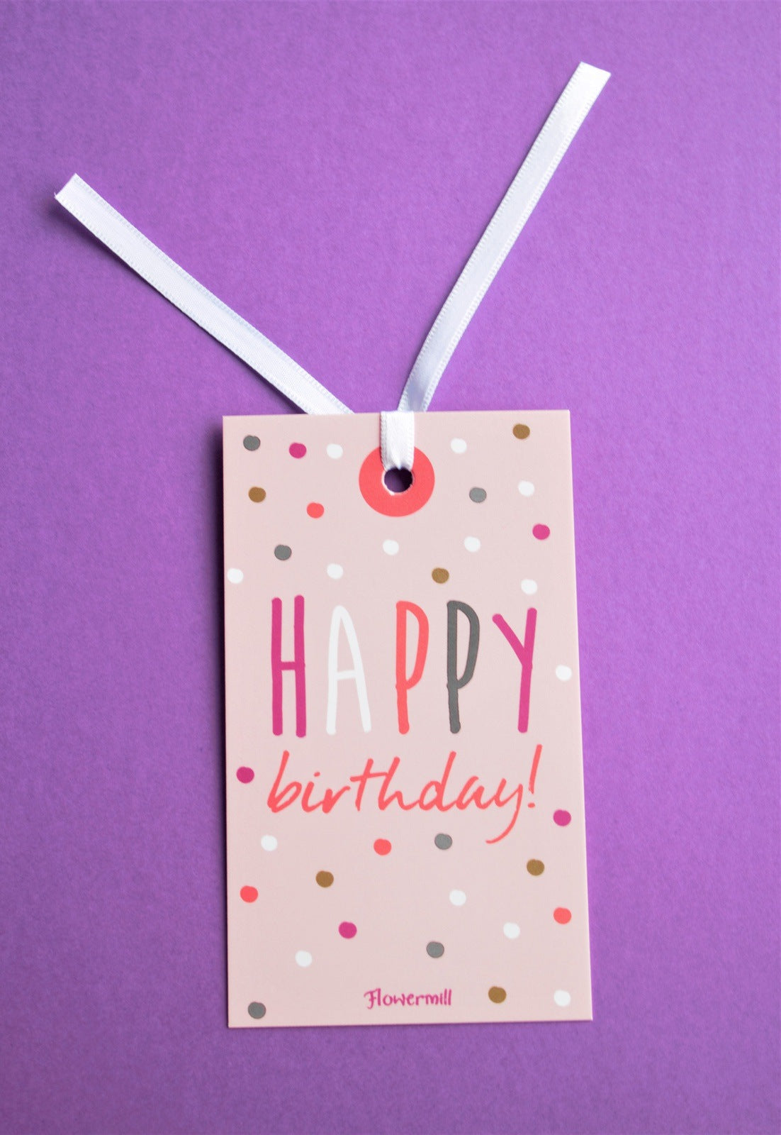 Happy Birthday - Gift Tag