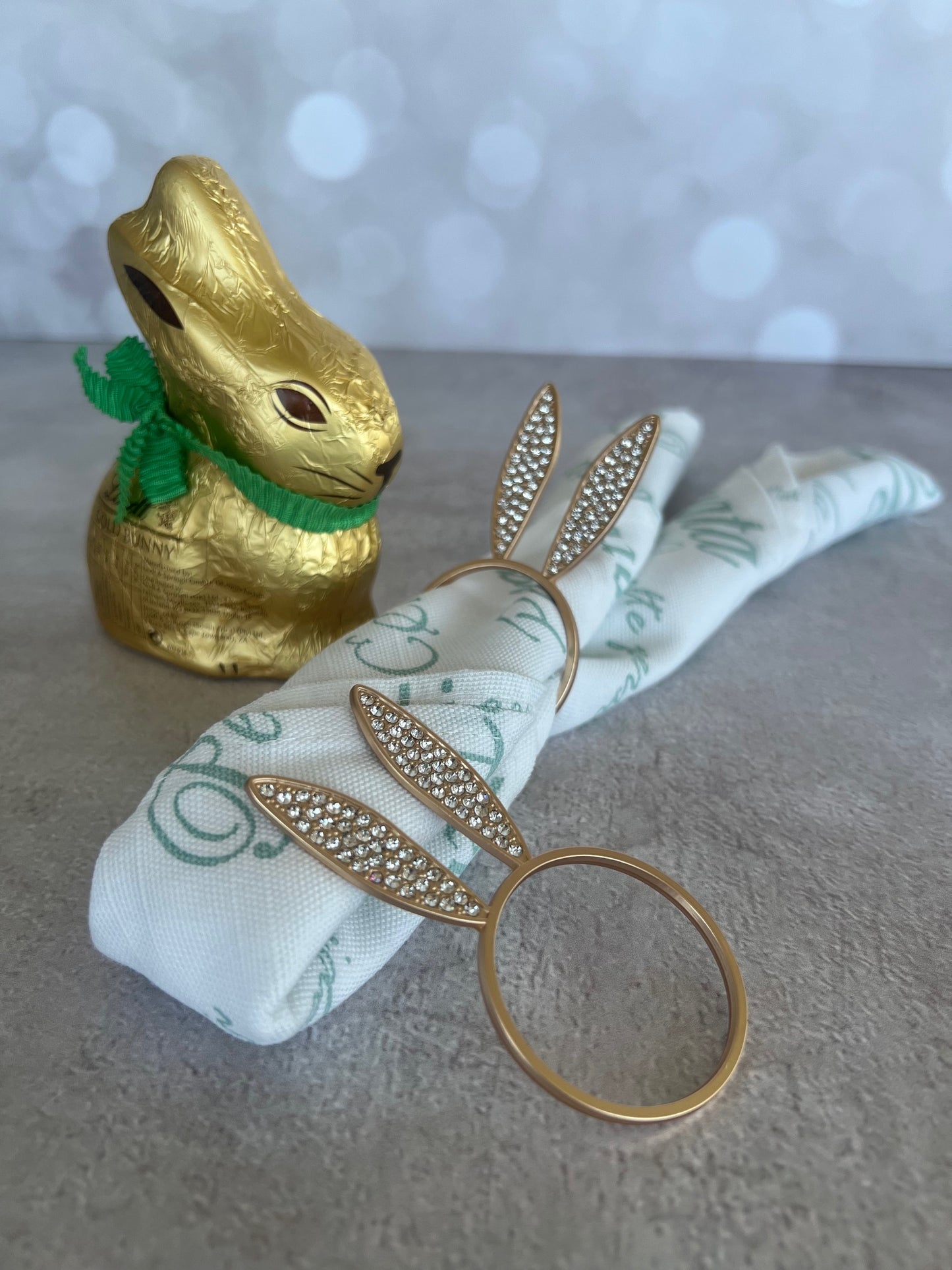 Bunny napkin rings - Quirk Space