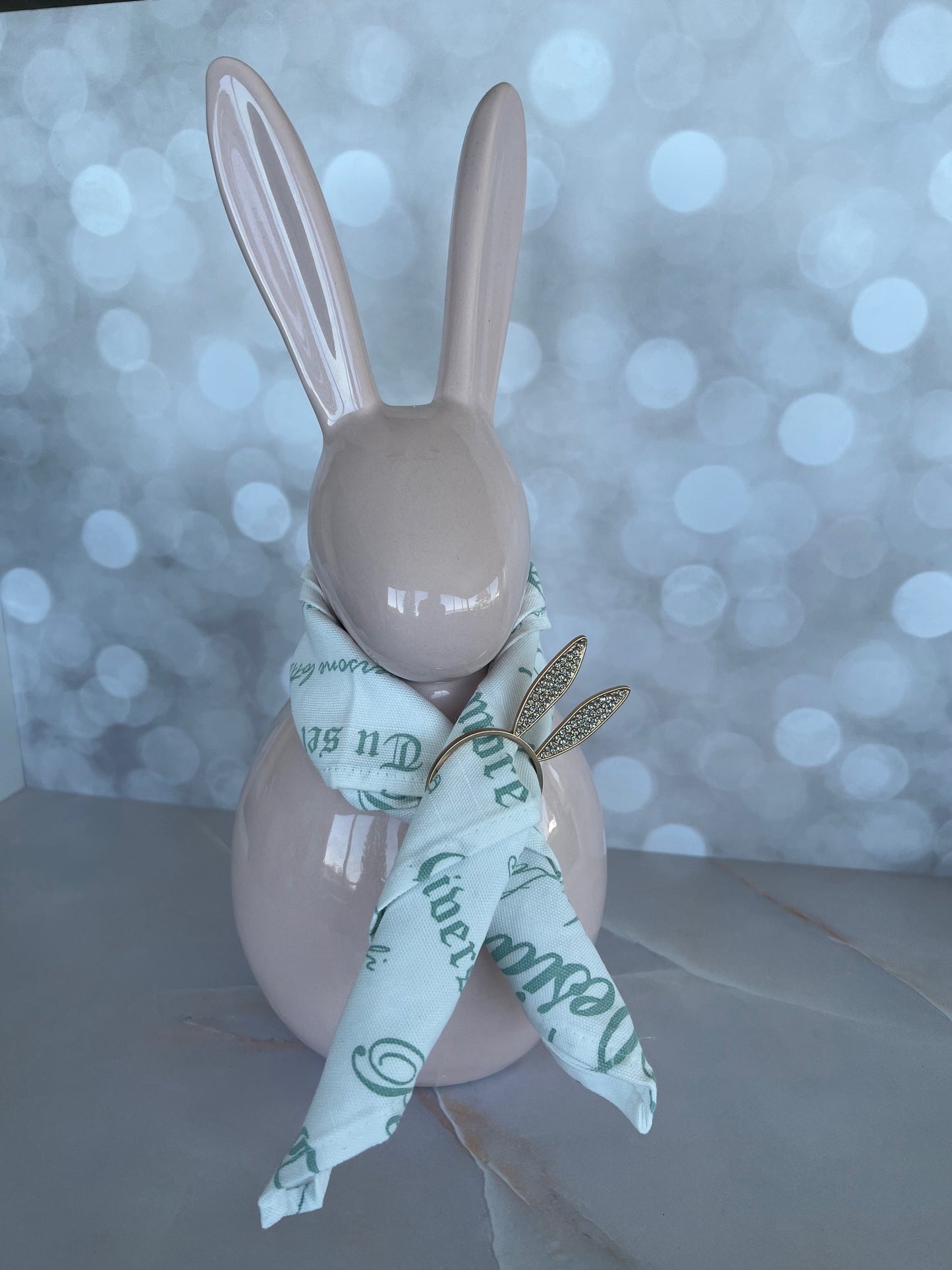 Bunny napkin rings - Quirk Space