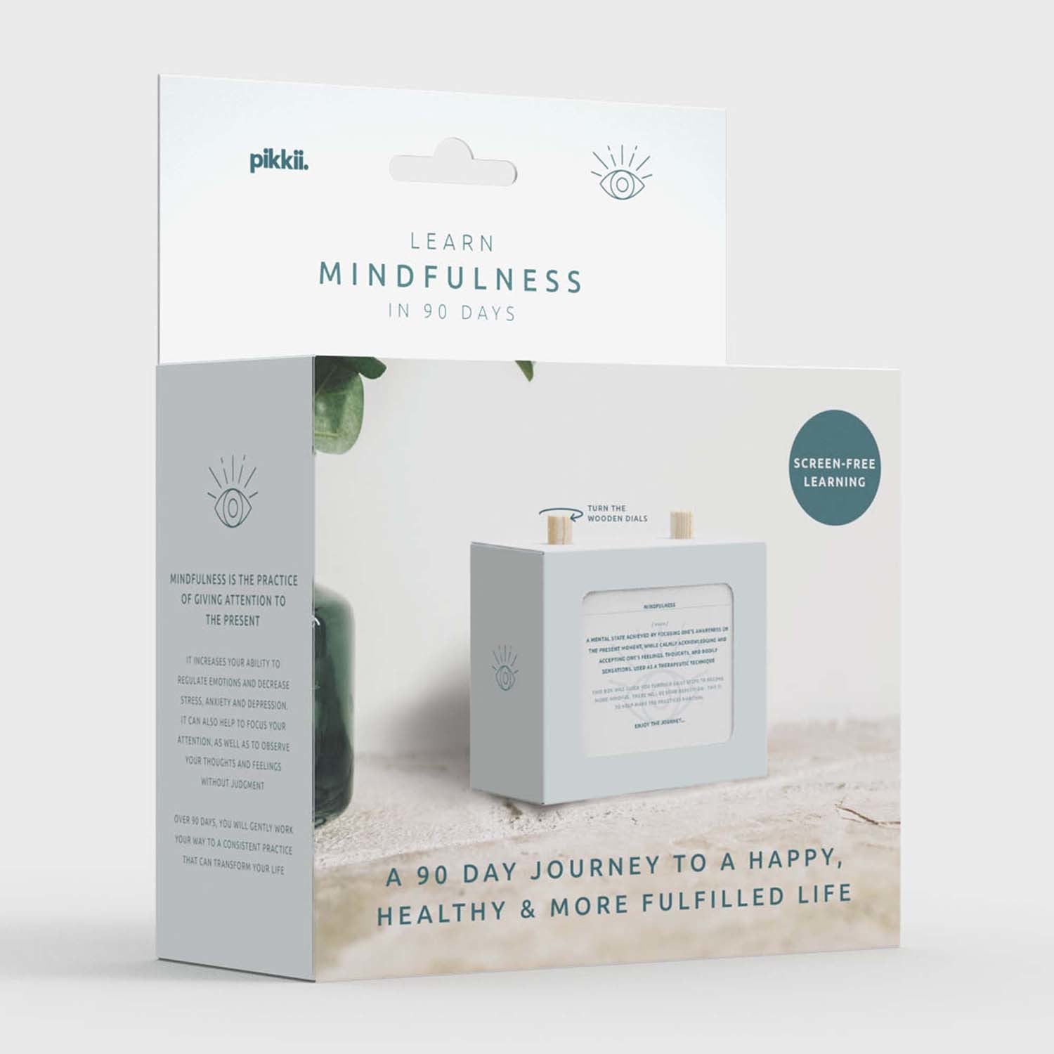 Mindfulness in 90 Days Scroll Box - Quirk Space