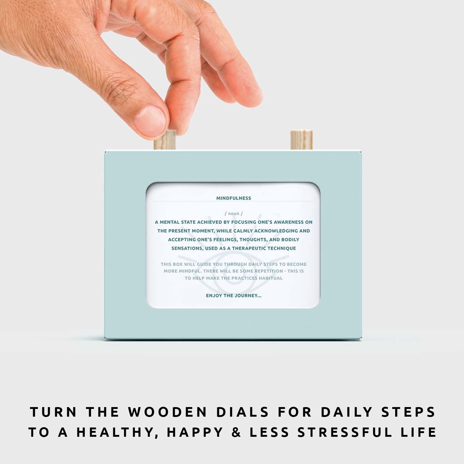 Mindfulness in 90 Days Scroll Box - Quirk Space