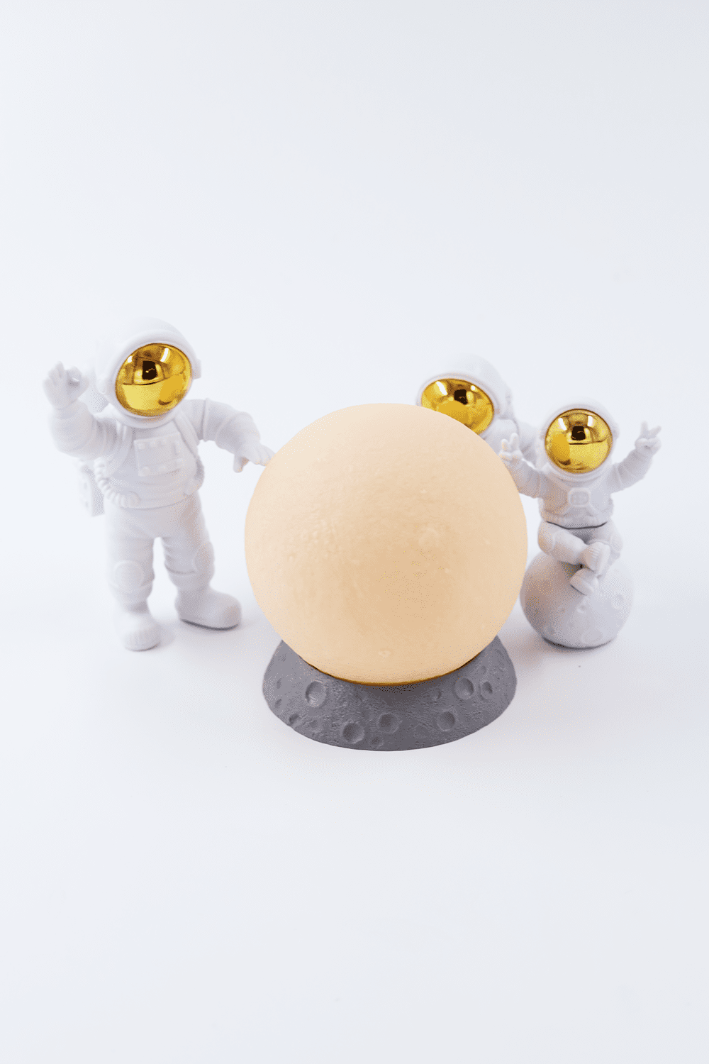 Mini Astronaut Moon Lamp Set