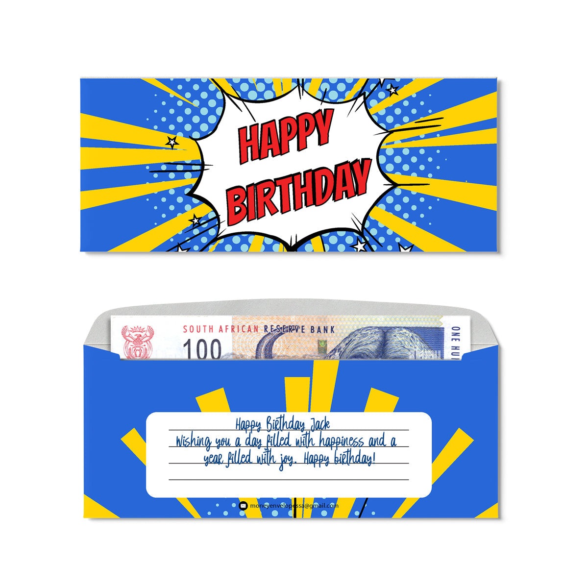 Money Envelopes - Happy Birthday 3 variants