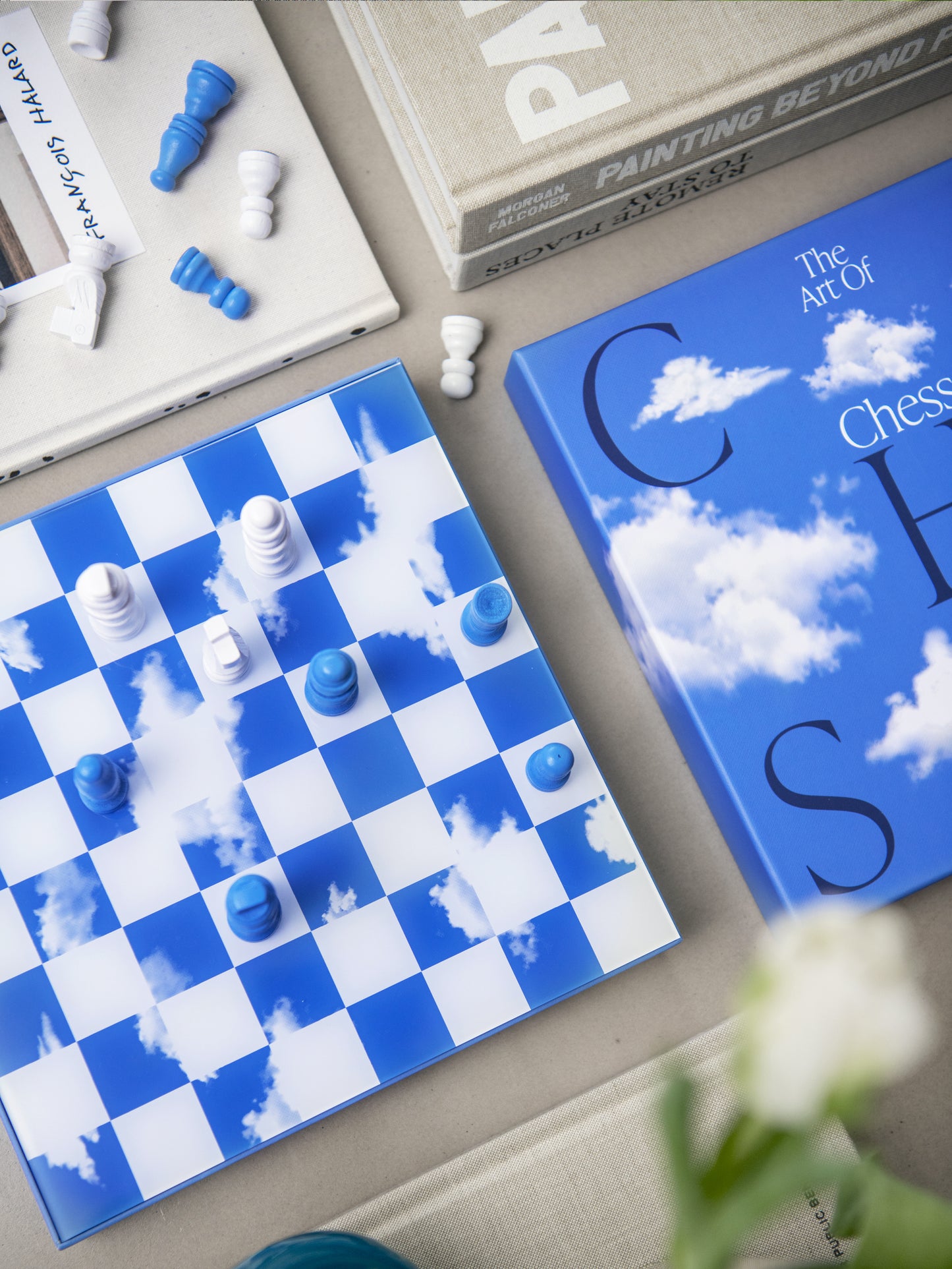 Printworks Art of Chess Cloud - Contemporary Chess Boards - Quirk Space