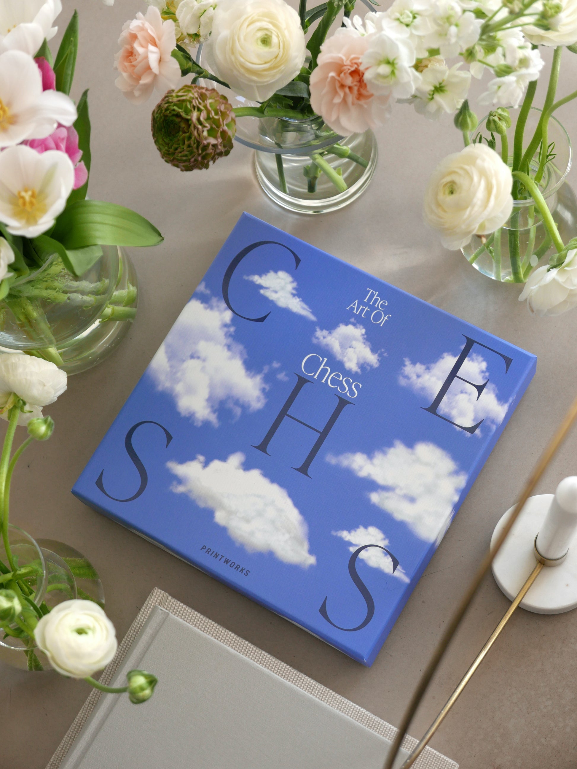 Printworks Art of Chess Cloud - Contemporary Chess Boards - Quirk Space