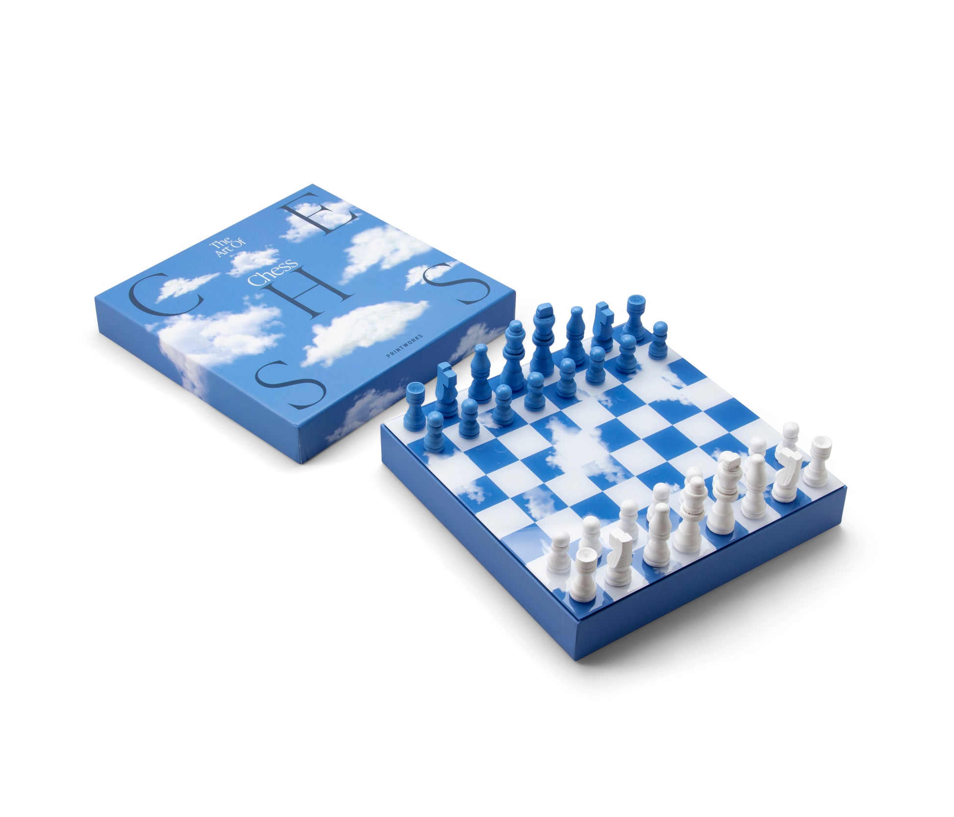 Printworks Art of Chess Cloud - Contemporary Chess Boards - Quirk Space