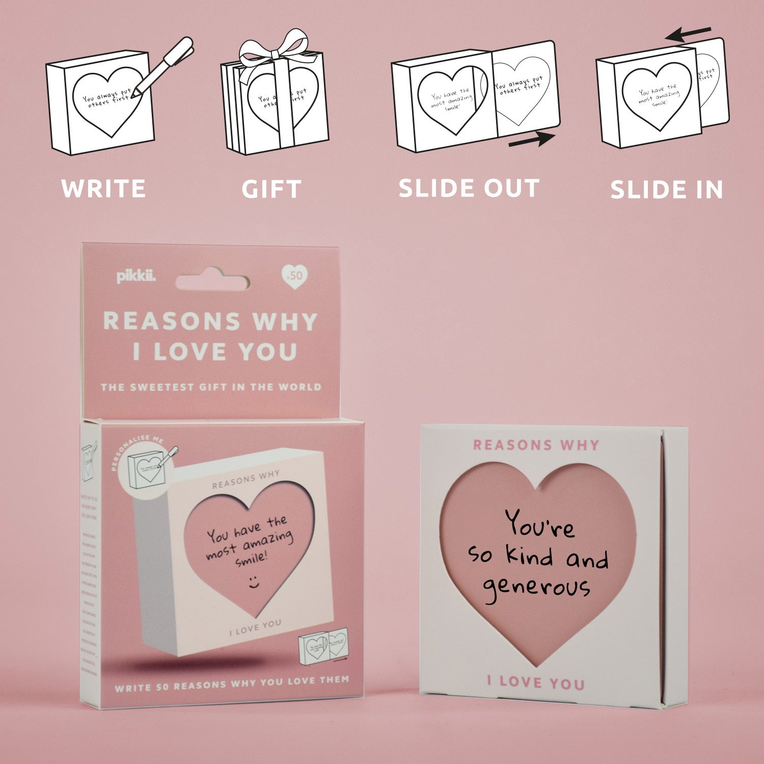 Reasons Why I Love You Slide Box - Quirk Space