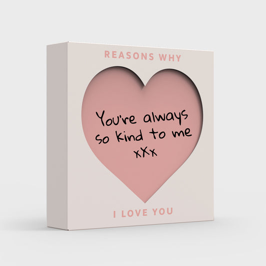 Reasons Why I Love You Slide Box - Quirk Space