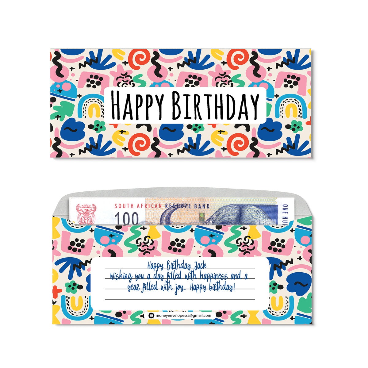 Money Envelopes - Happy Birthday 3 variants