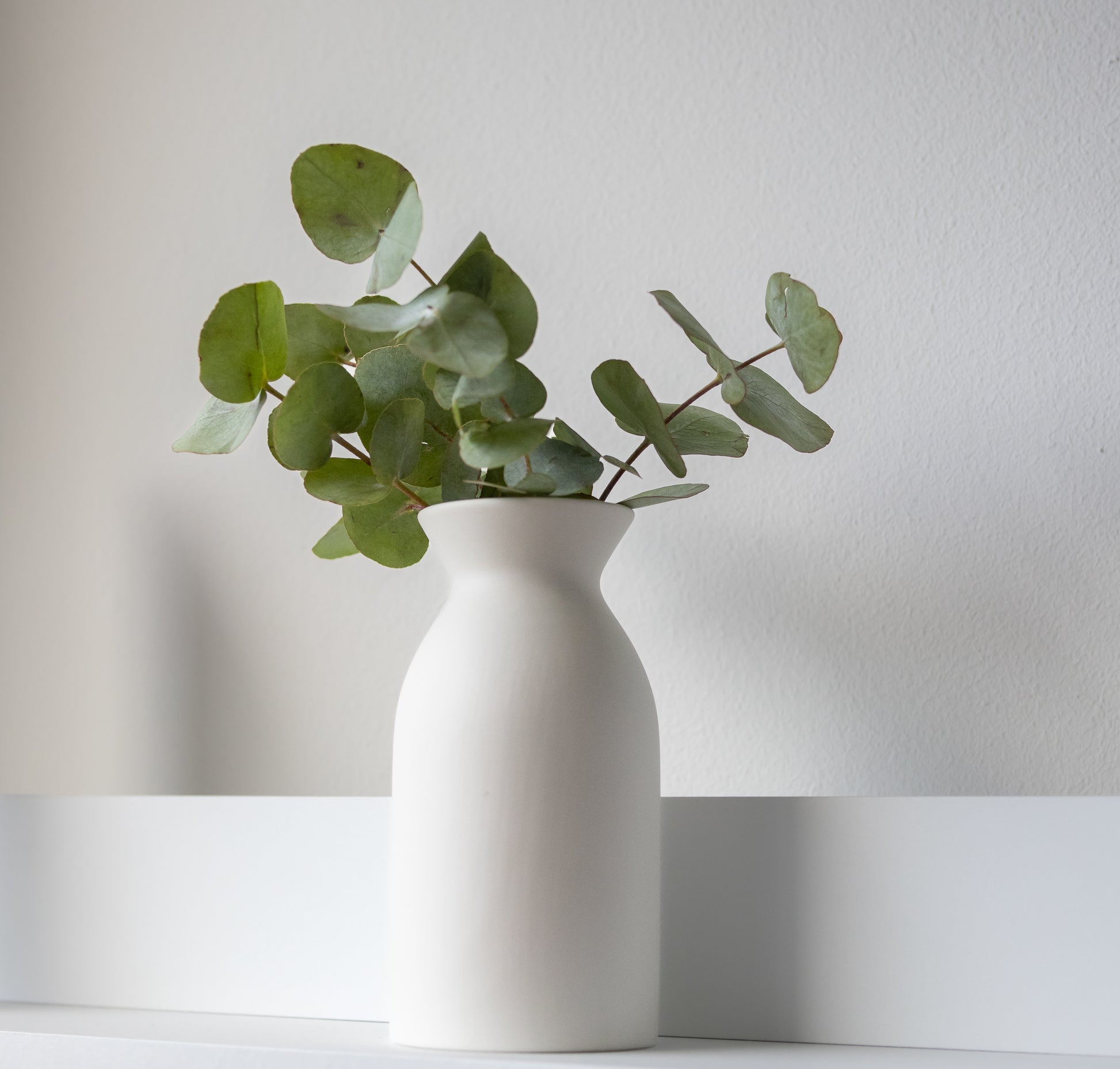 Scandinavian White Ceramic Vases - Quirk Space