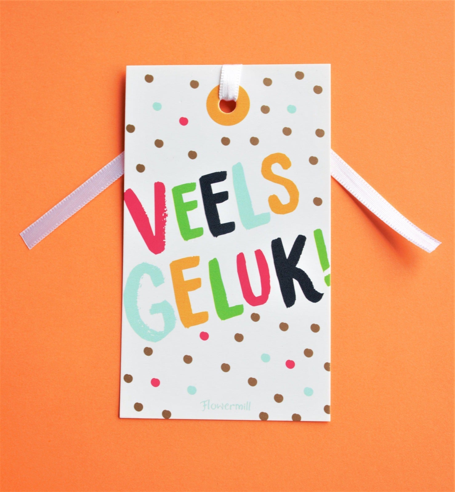 Veels Geluk - Gift Tag
