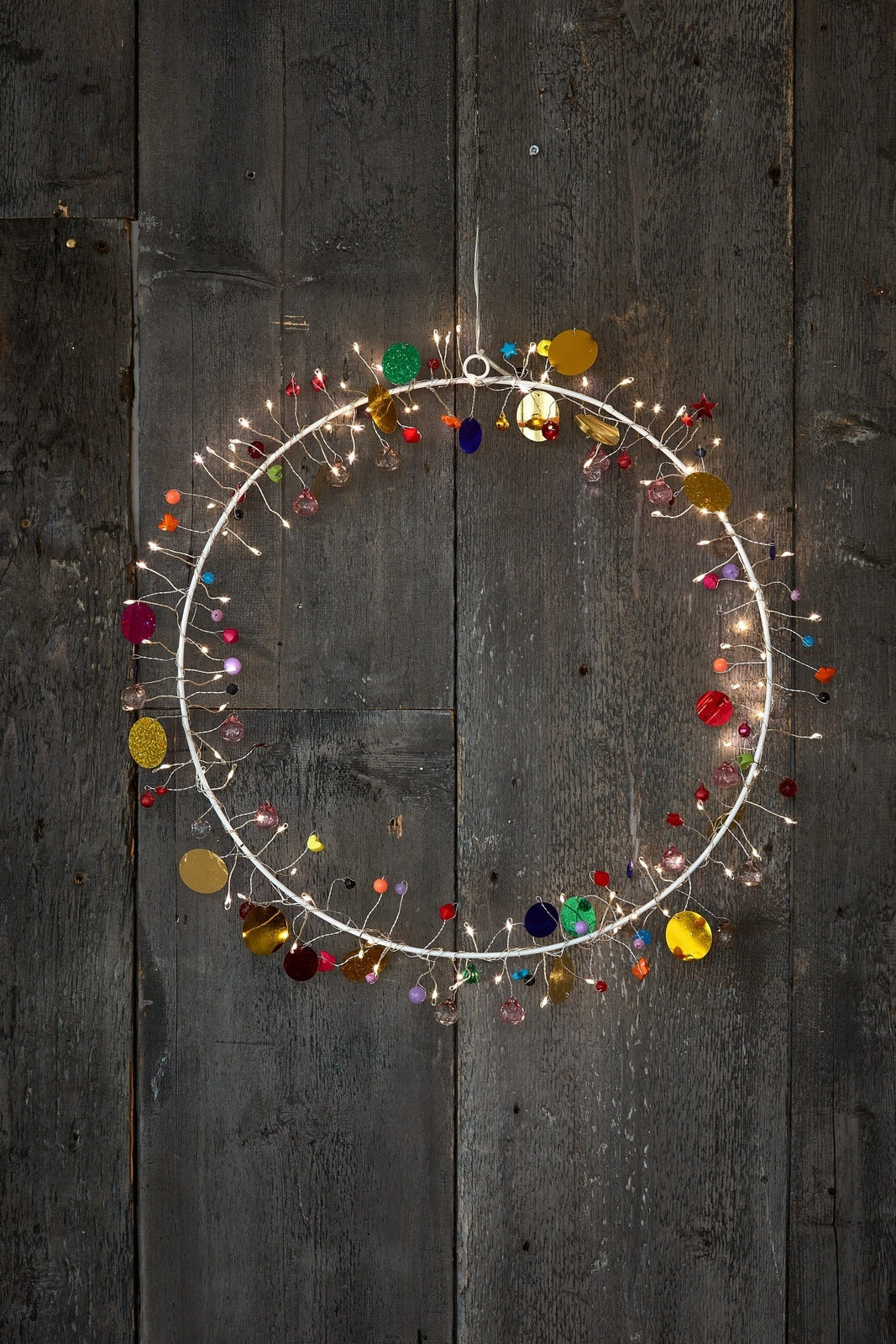 Folklore Fairy light wreath 108
