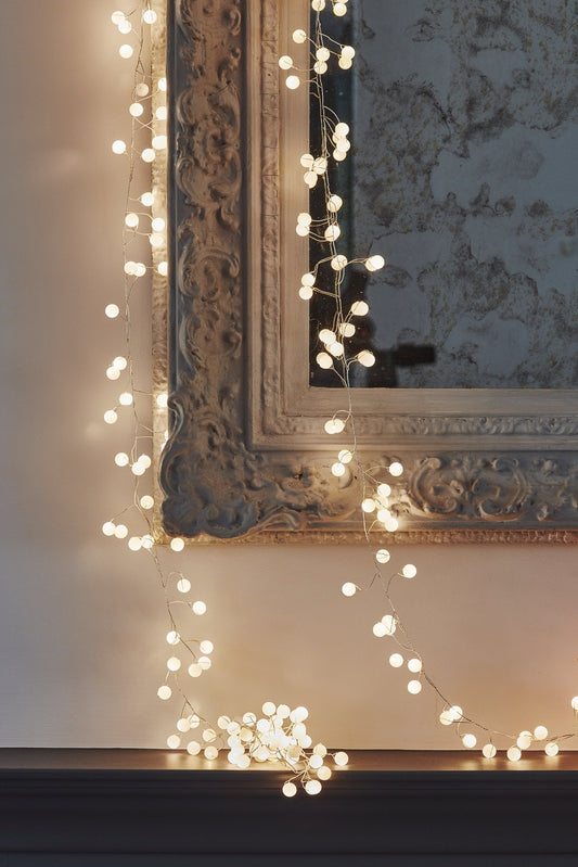 Snowberry white 100 string lights