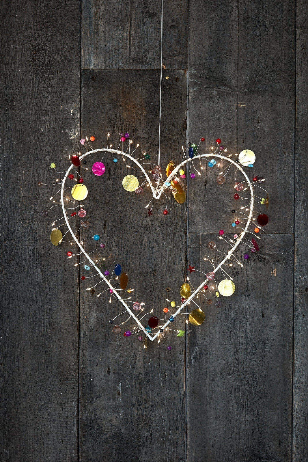 Folklore Fairy light wreath 108
