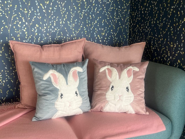 Bunny scatter cushion cover - Quirk Space