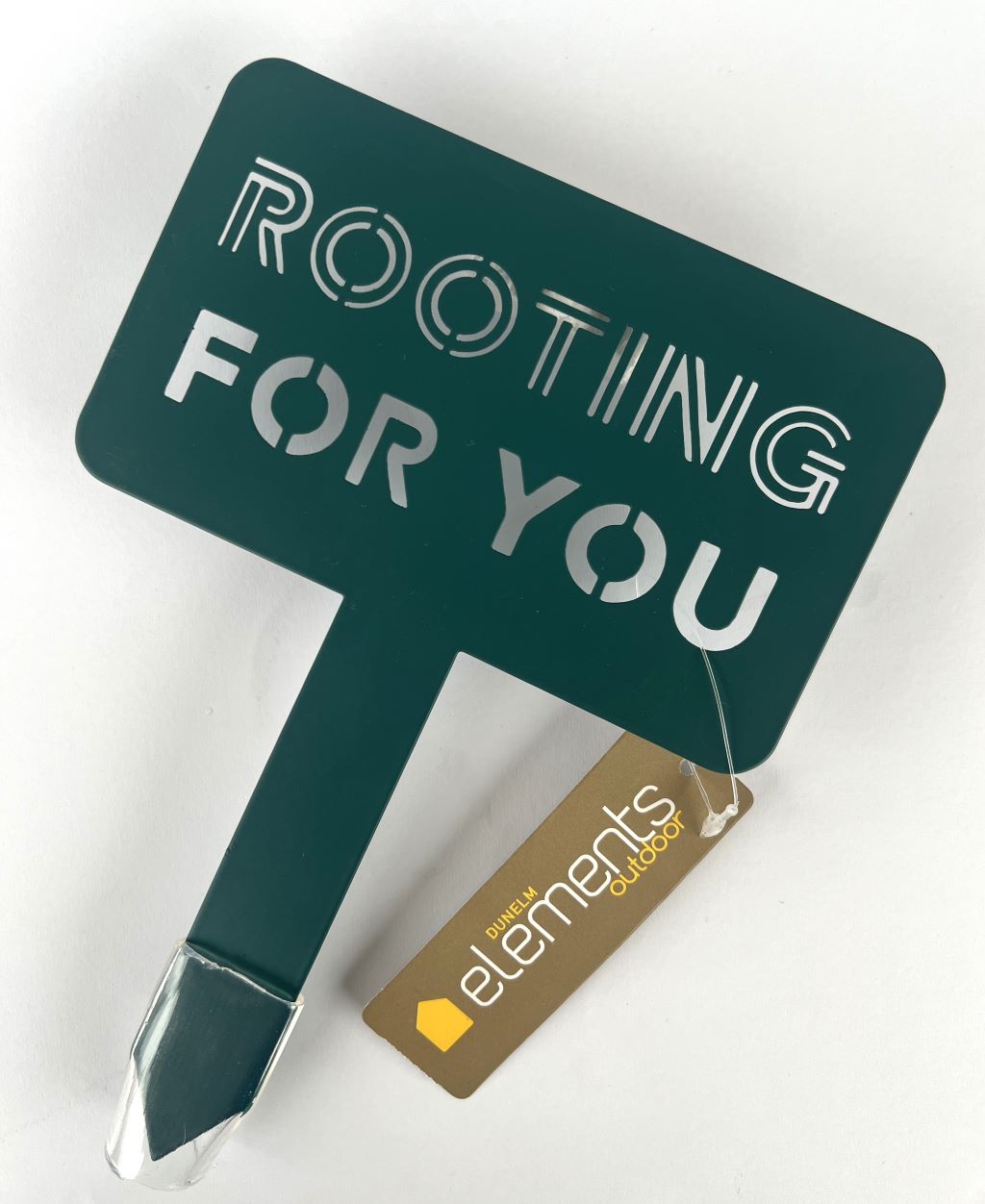 "Rooting For You" Garden Sign