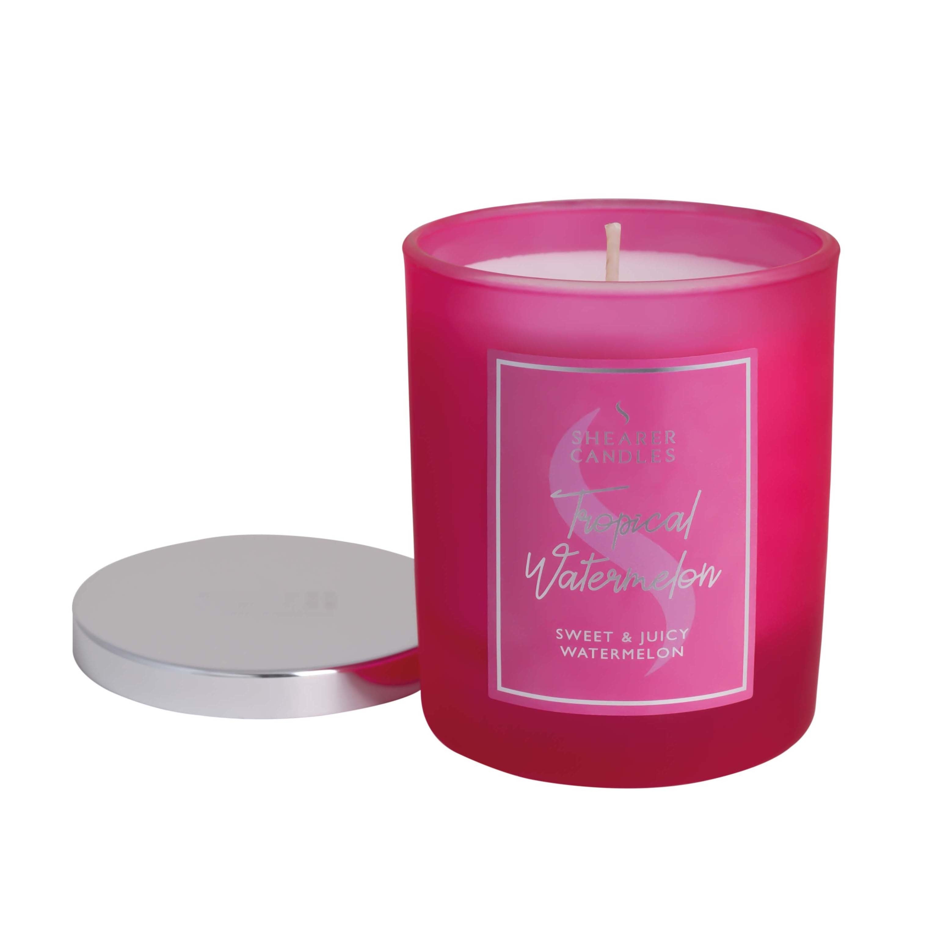 Shearer Candles – Confezione Da 8 Lumini Profumati Mirtillo Rosso E Zenzero – 5 Ore Di Autonomia – Fatto A Mano Nel Regno Unito